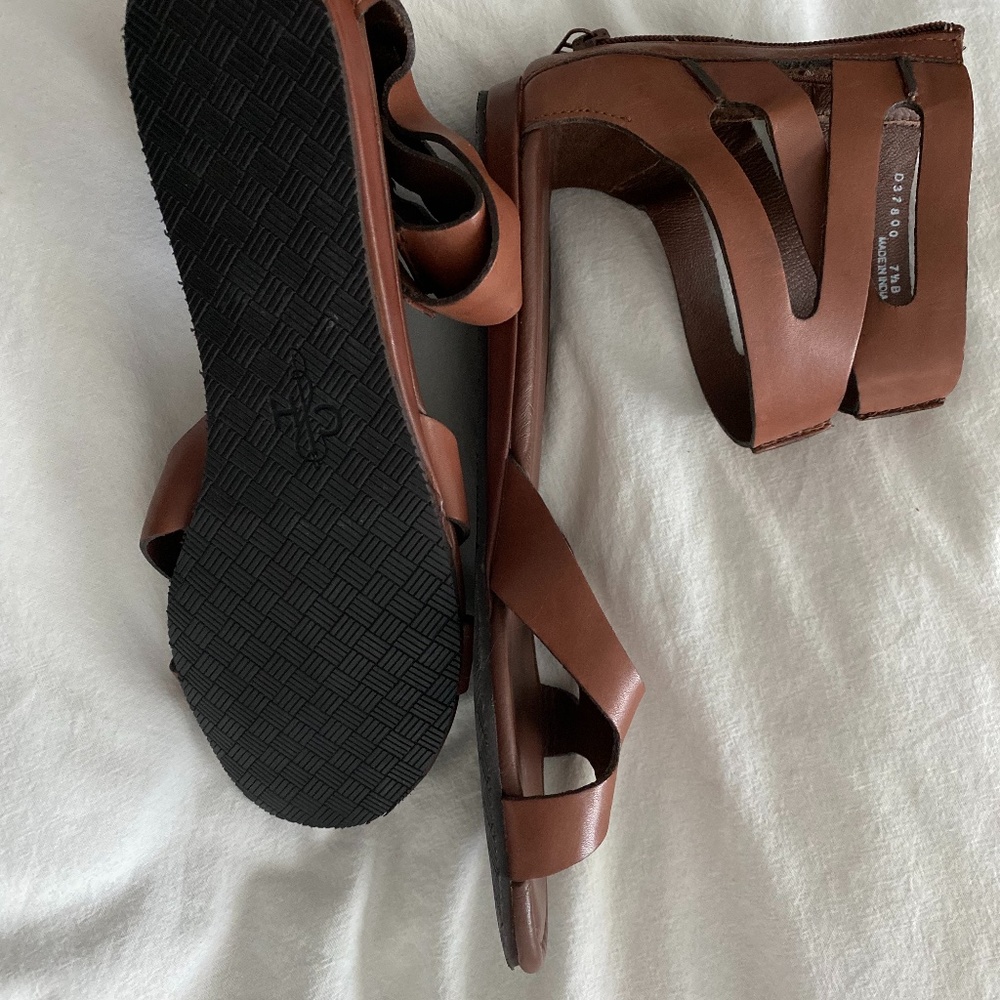 Brown sandals